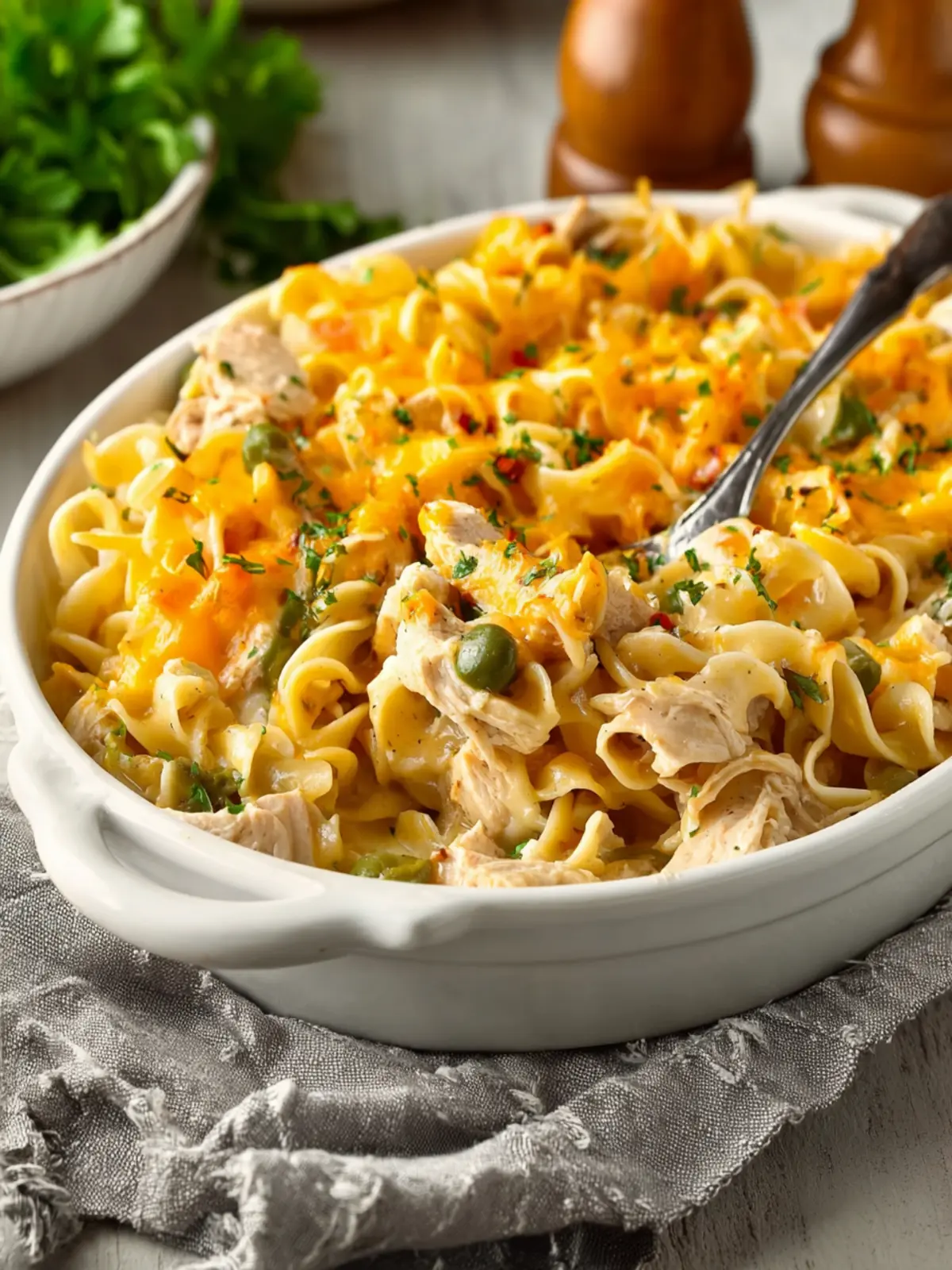 Chicken Noodle Casserole Without Soup First Image