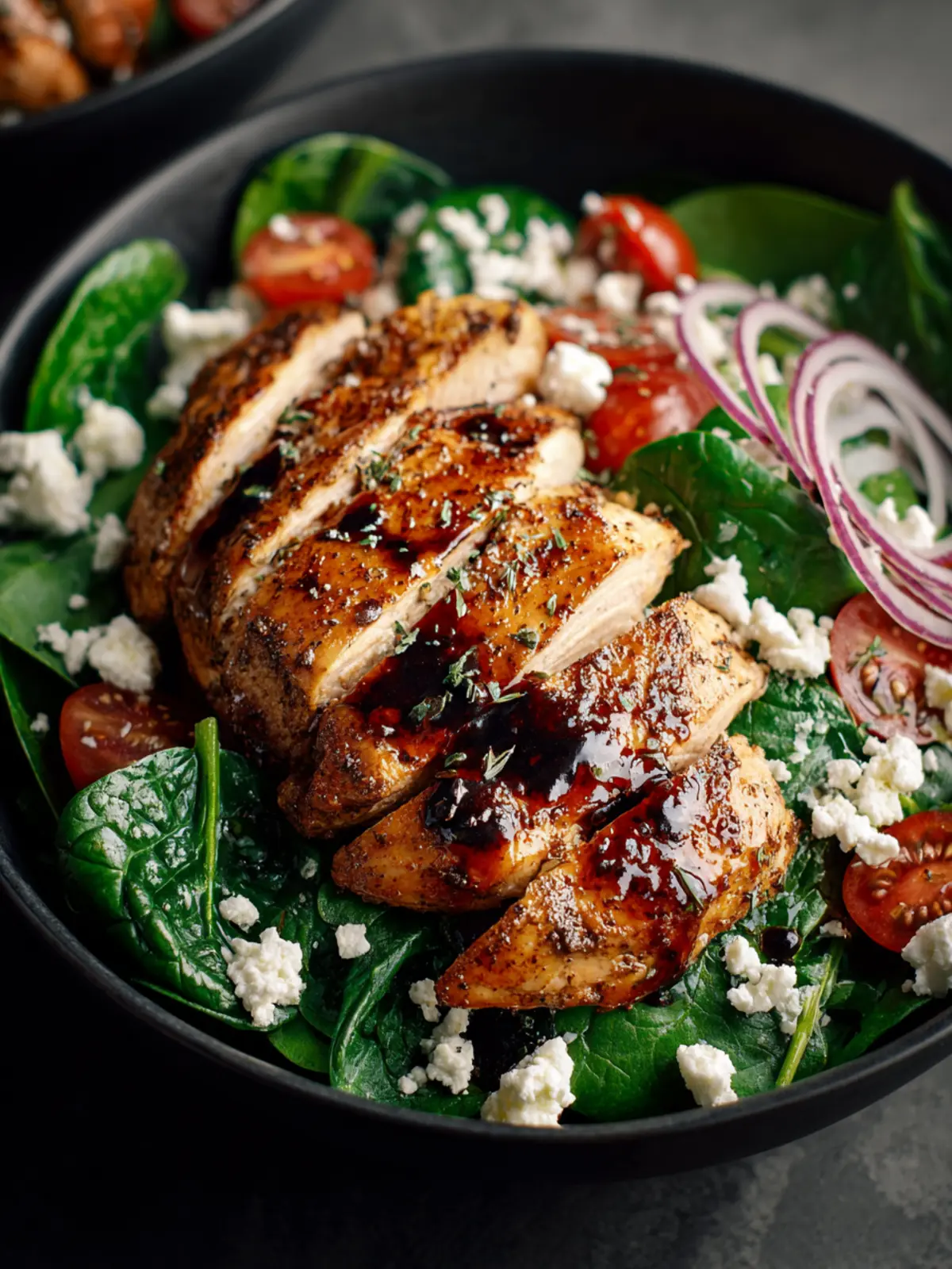 Chicken Spinach Meal Prep Bowls Second Image z8hdou