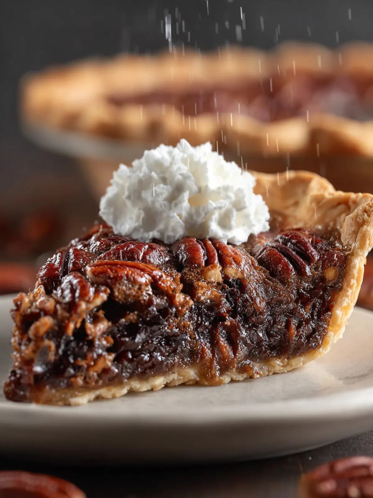 Chocolate Bourbon Pecan Pie Second Image u0ehsh