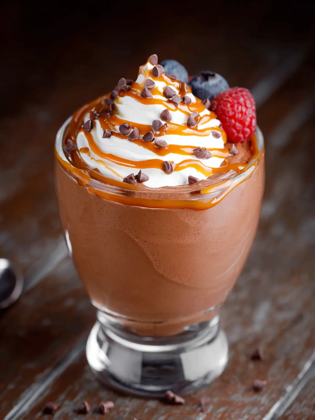 Chocolate Peanut Butter Cottage Cheese Mousse Fourth Image wagphi