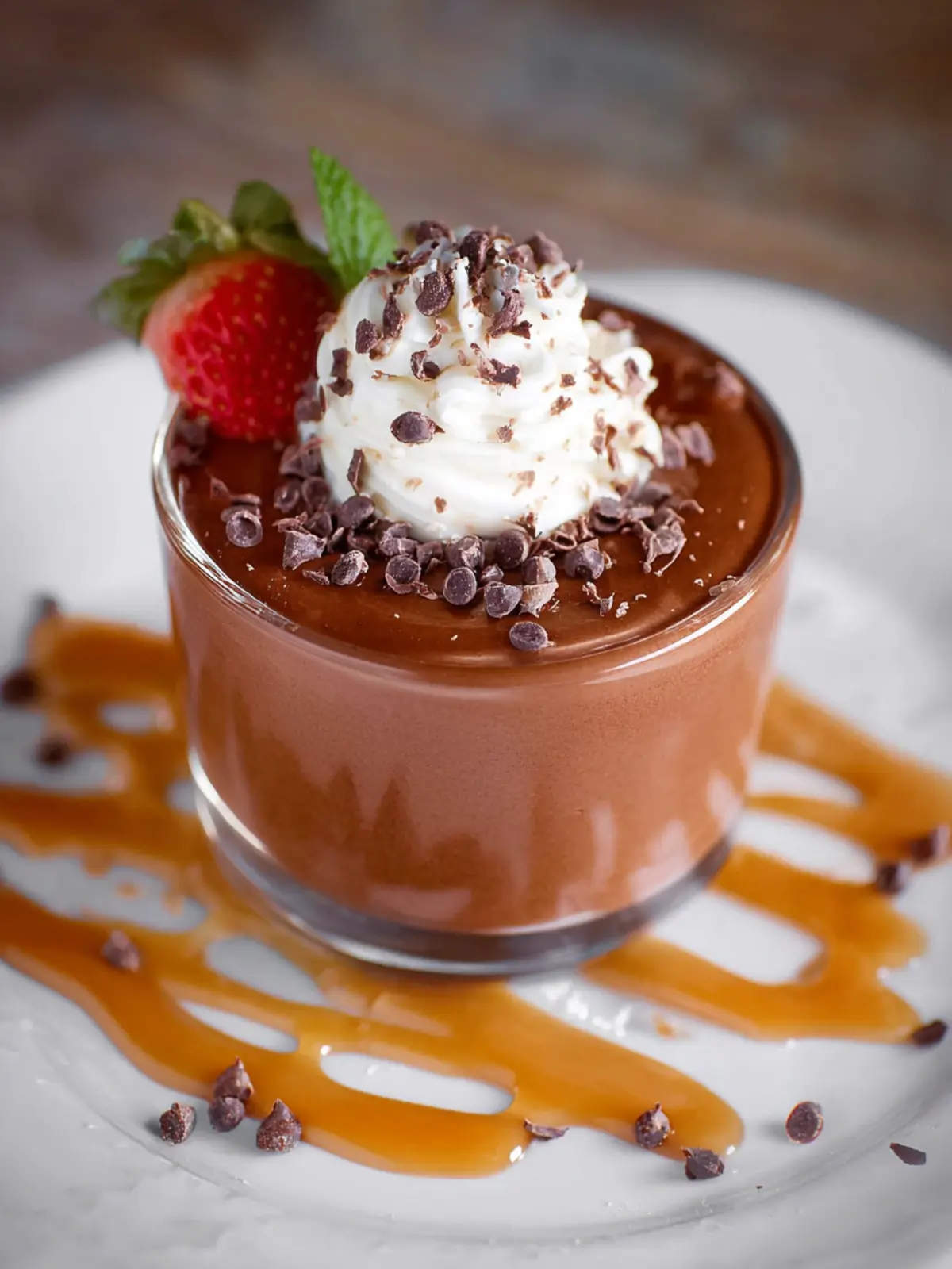 Chocolate Peanut Butter Cottage Cheese Mousse Second Image vyrm9z