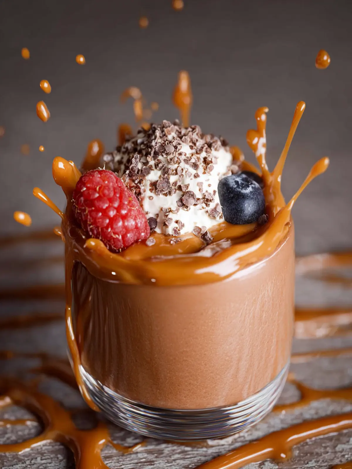 Chocolate Peanut Butter Cottage Cheese Mousse Third Image mdowmc