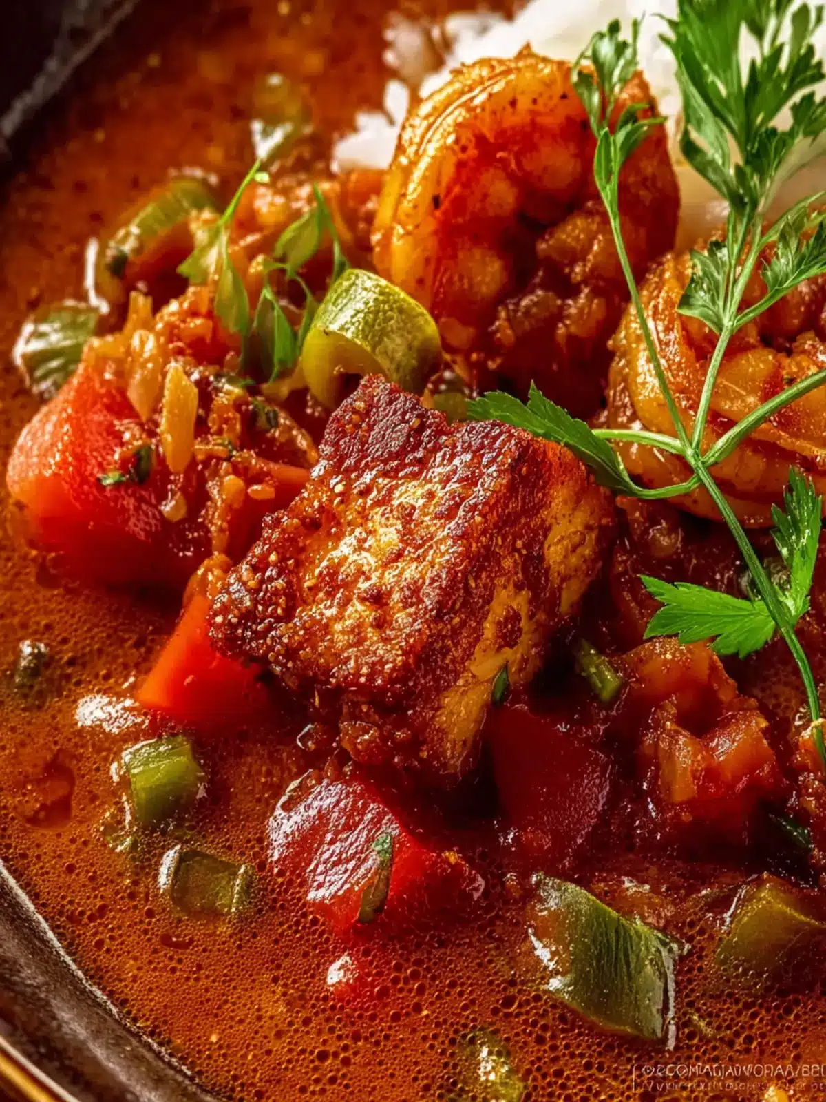 Couvillion Recipe (Creole Courtbouillon) First Image