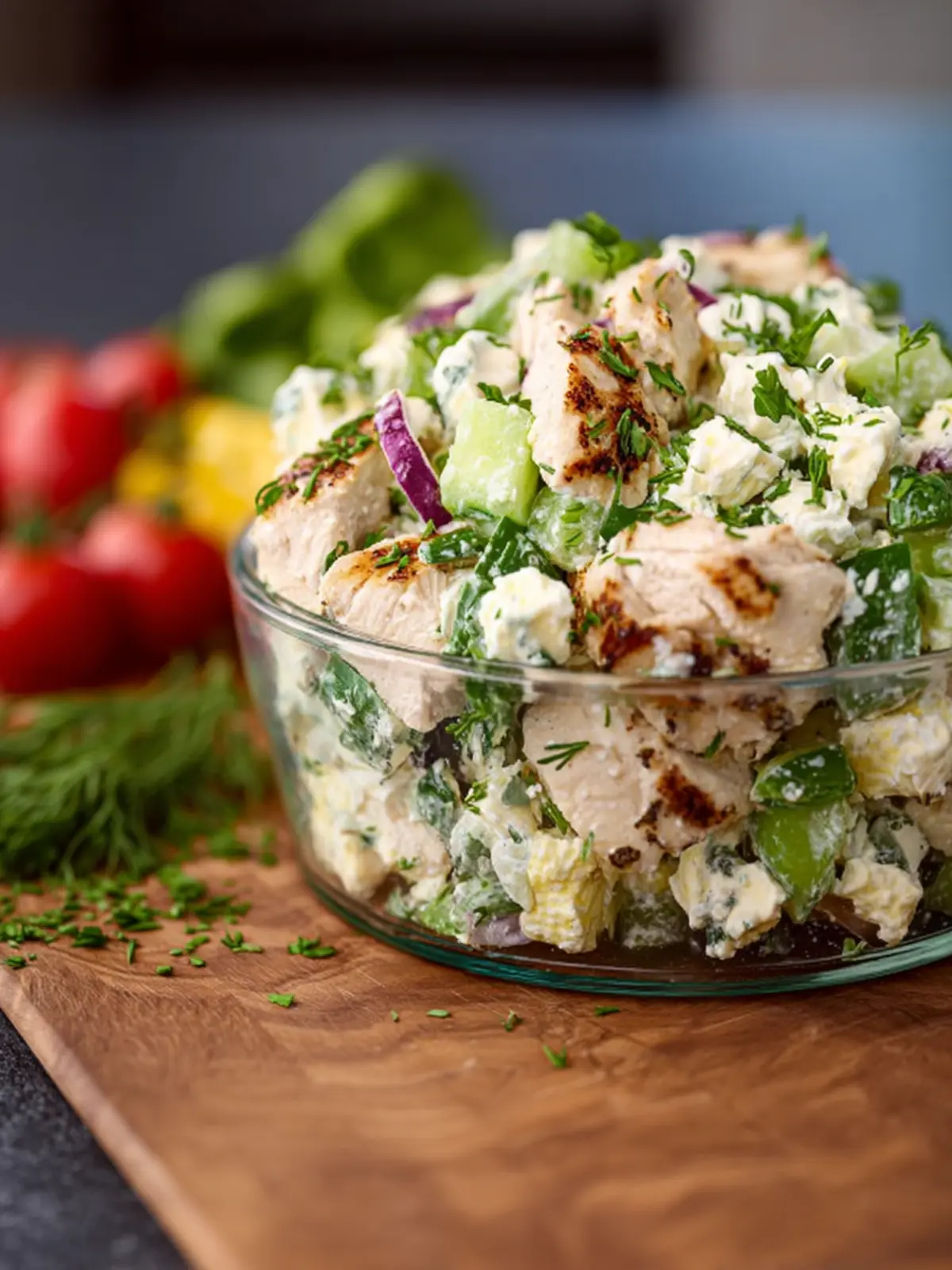 Creamy Chicken Salad Third Image uwyoiu