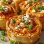 Crispy Buffalo Chicken Dip Pinwheels: Flavor Explosion First Image