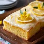 Easy Lemon Sheet Cake First Image