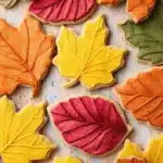 Fall Leaf Sugar Cookies First Image