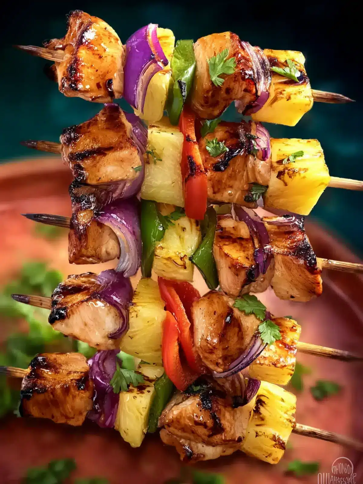 Hawaiian Chicken Kebabs Third Image rmkc17