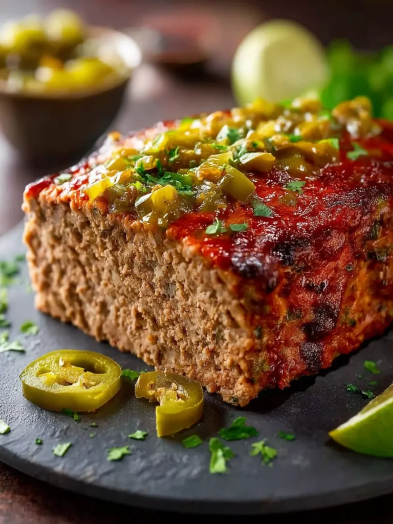 Healthy Mexican Turkey-Oatmeal Meatloaf (Gluten-free) First Image