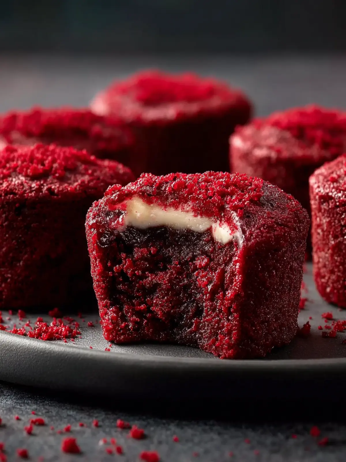 Homemade Red Velvet Brownie Bites Third Image ilb1fc