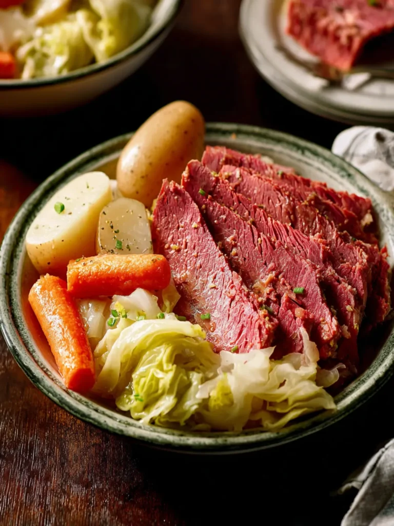 Instant Pot Corned Beef and Cabbage First Image