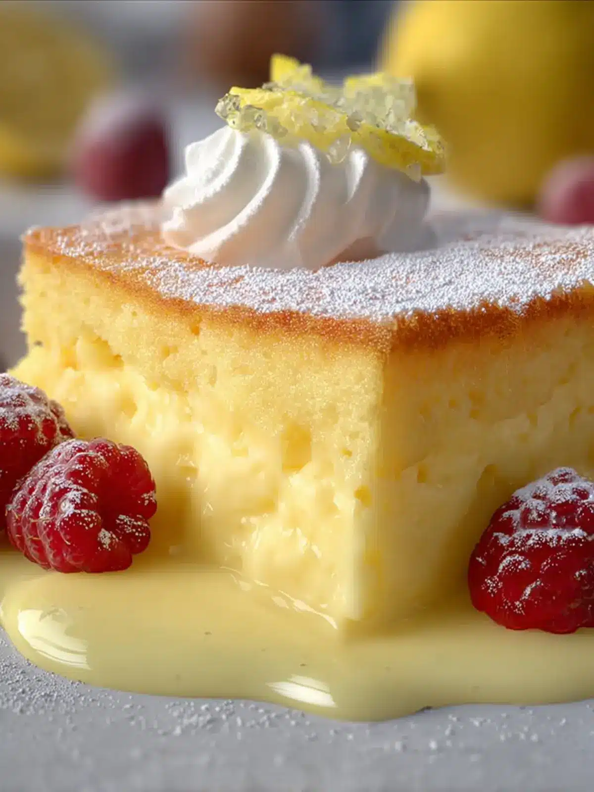 Lemon Custard Cake Third Image lb0dsa