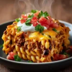 Loaded Taco Pasta Bake First Image