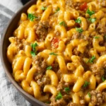One-Pot Cheeseburger Macaroni (Homemade Hamburger Helper) First Image