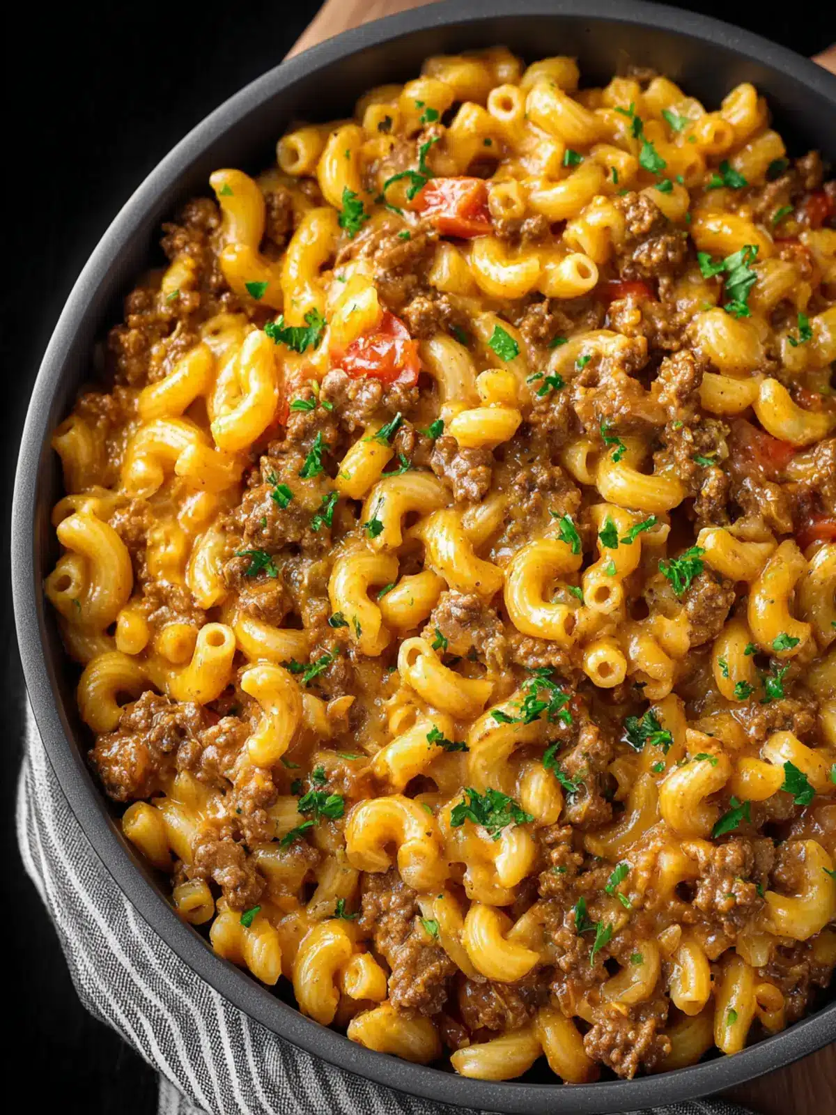 One Pot Cheeseburger Macaroni Homemade Hamburger Helper Second Image p0rlmu