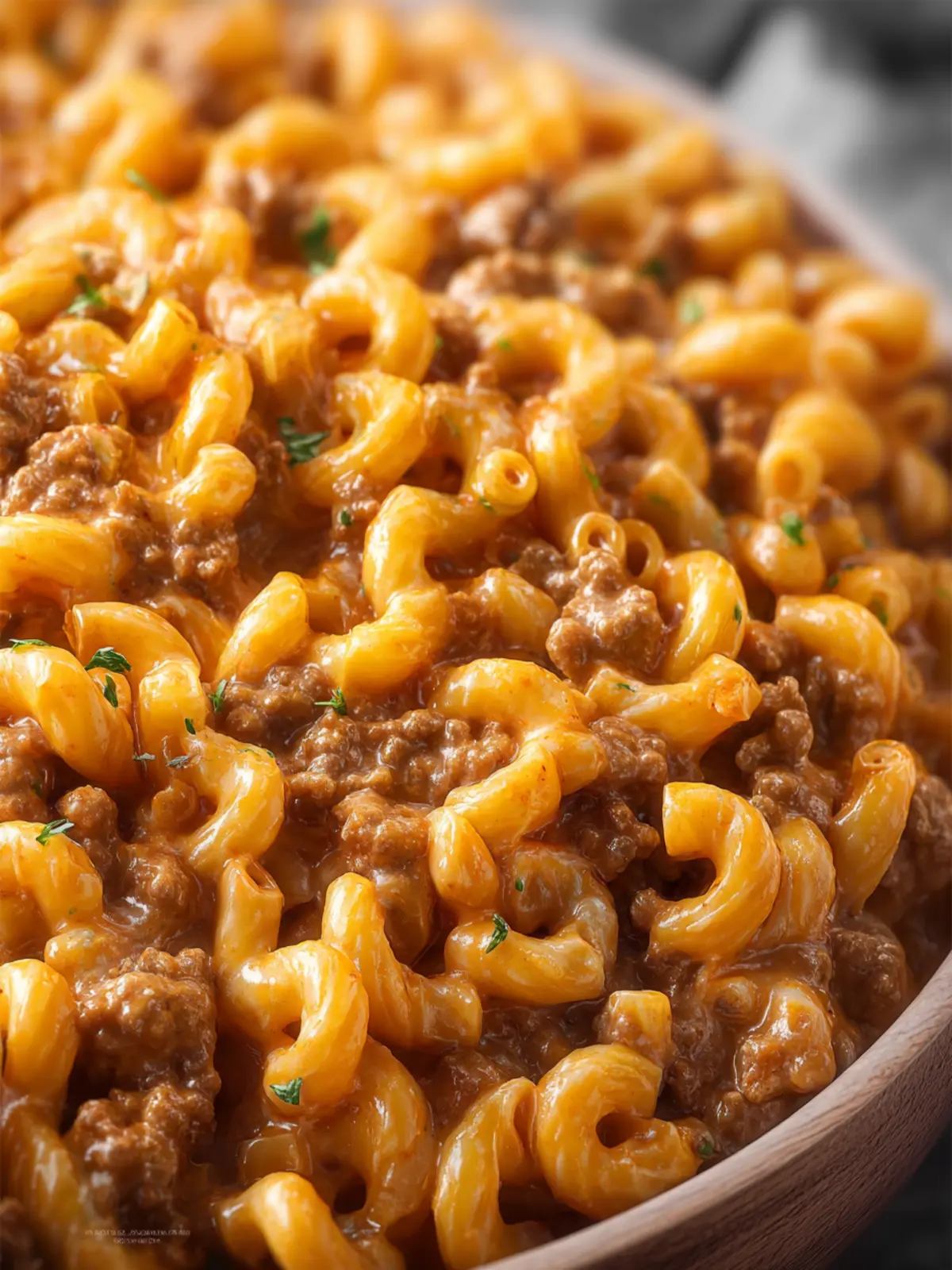 One Pot Cheeseburger Macaroni Homemade Hamburger Helper Third Image zp658f
