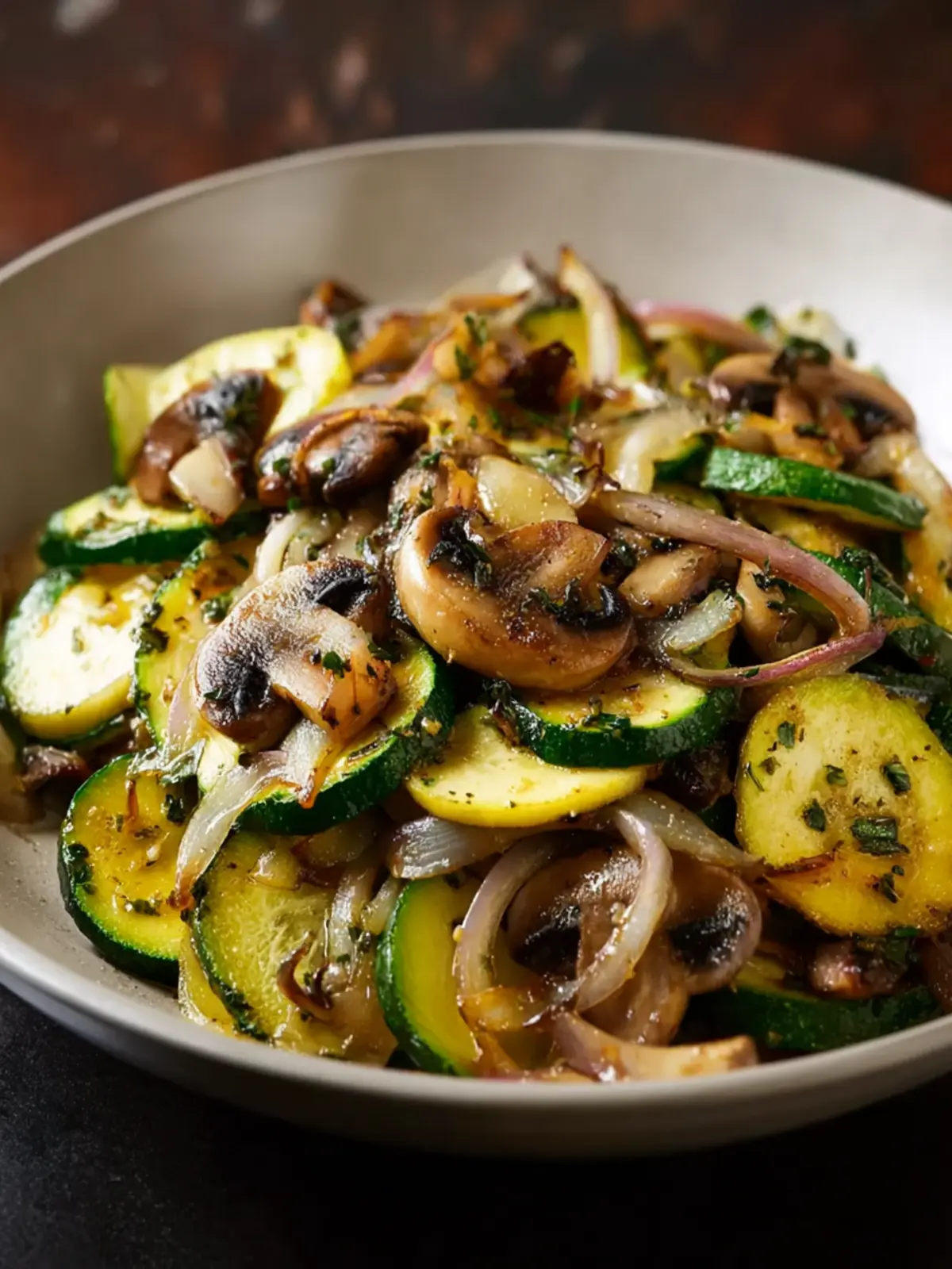 SautA©ed Zucchini Mushrooms and Onions Fourth Image st3v1i