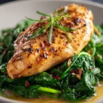 Spring Chicken Spinach Recipe First Image