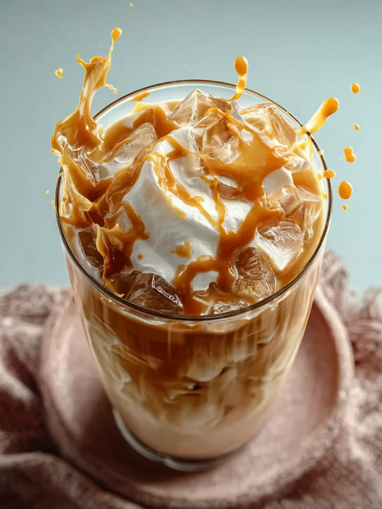 Sweet Caramel Iced Coffee First Image
