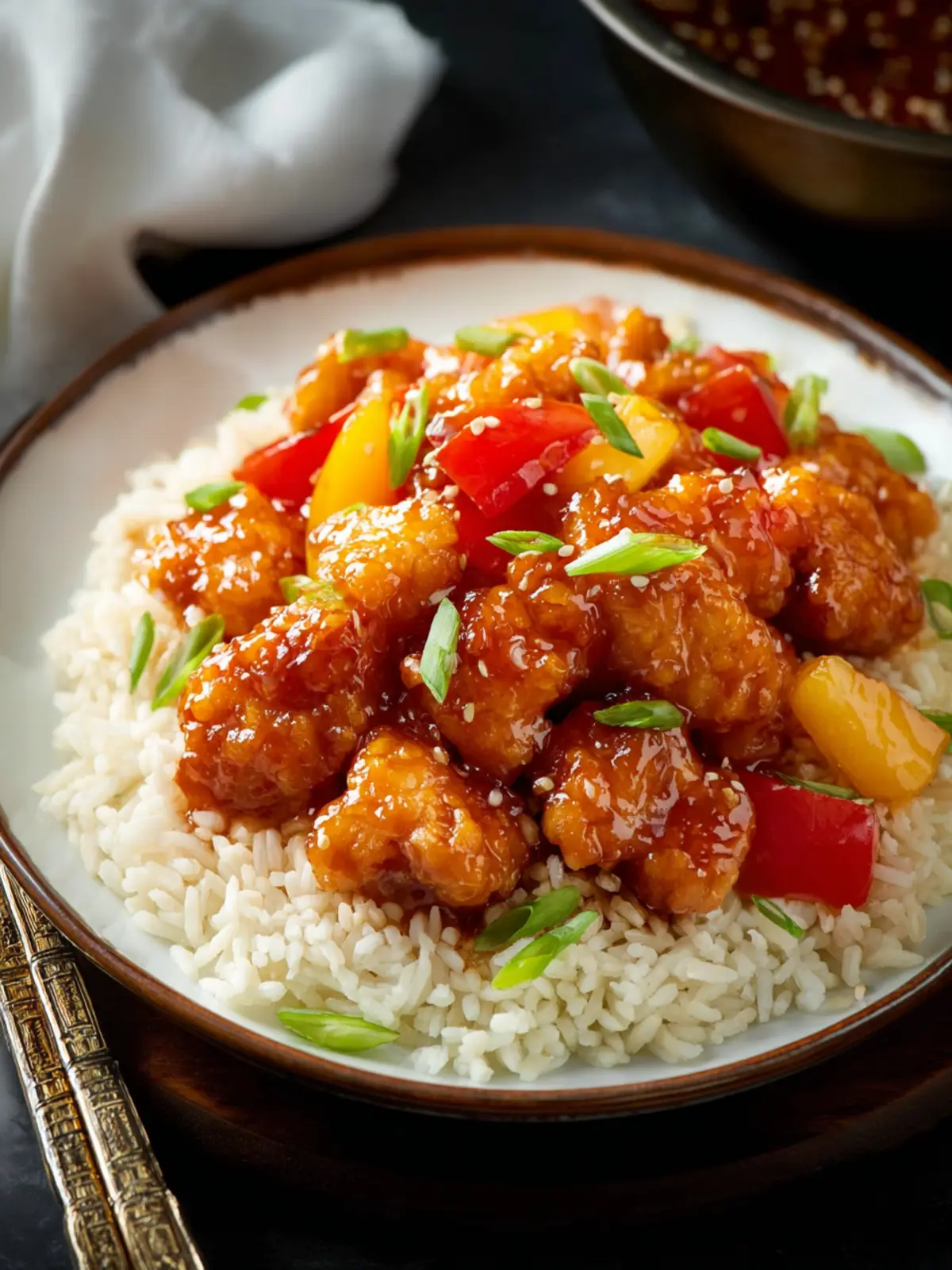 Sweet and Sour Chicken First Image