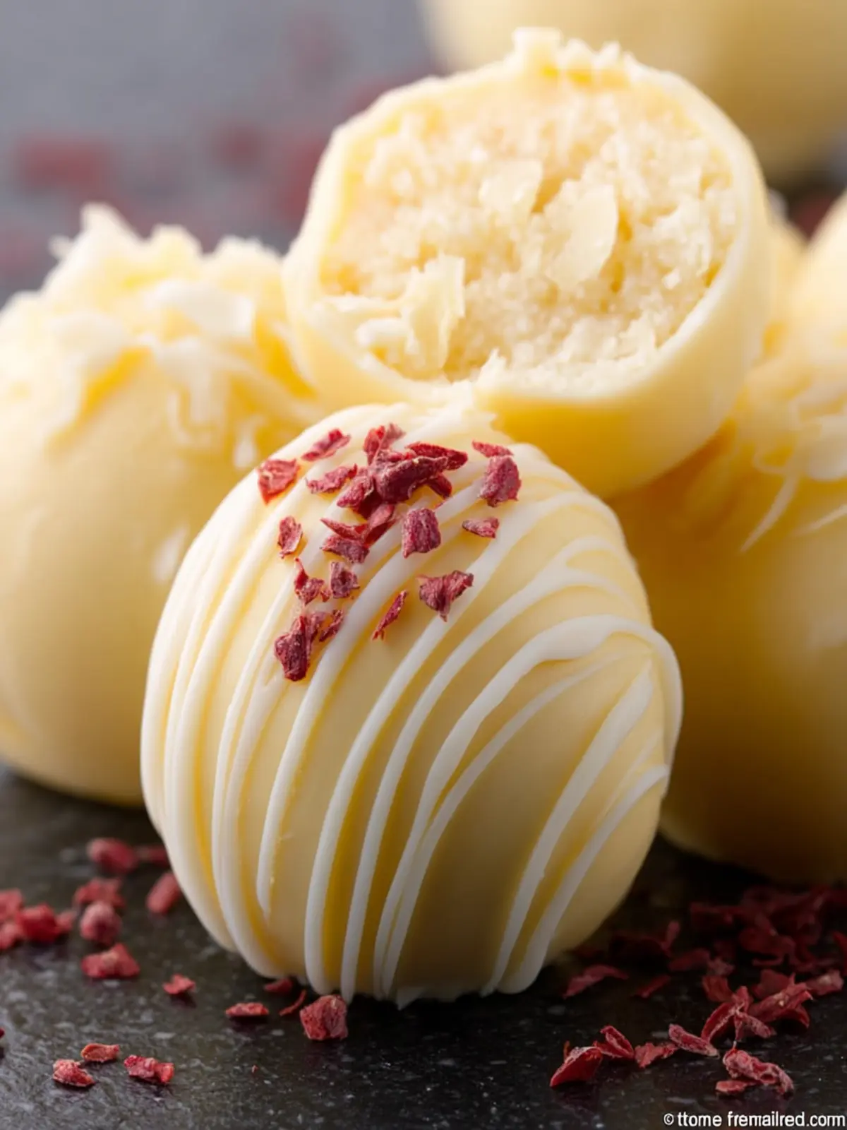 White Chocolate Truffles First Image