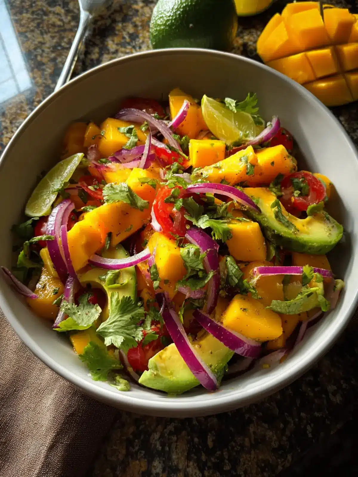 avocado mango salad Third Image de6knd