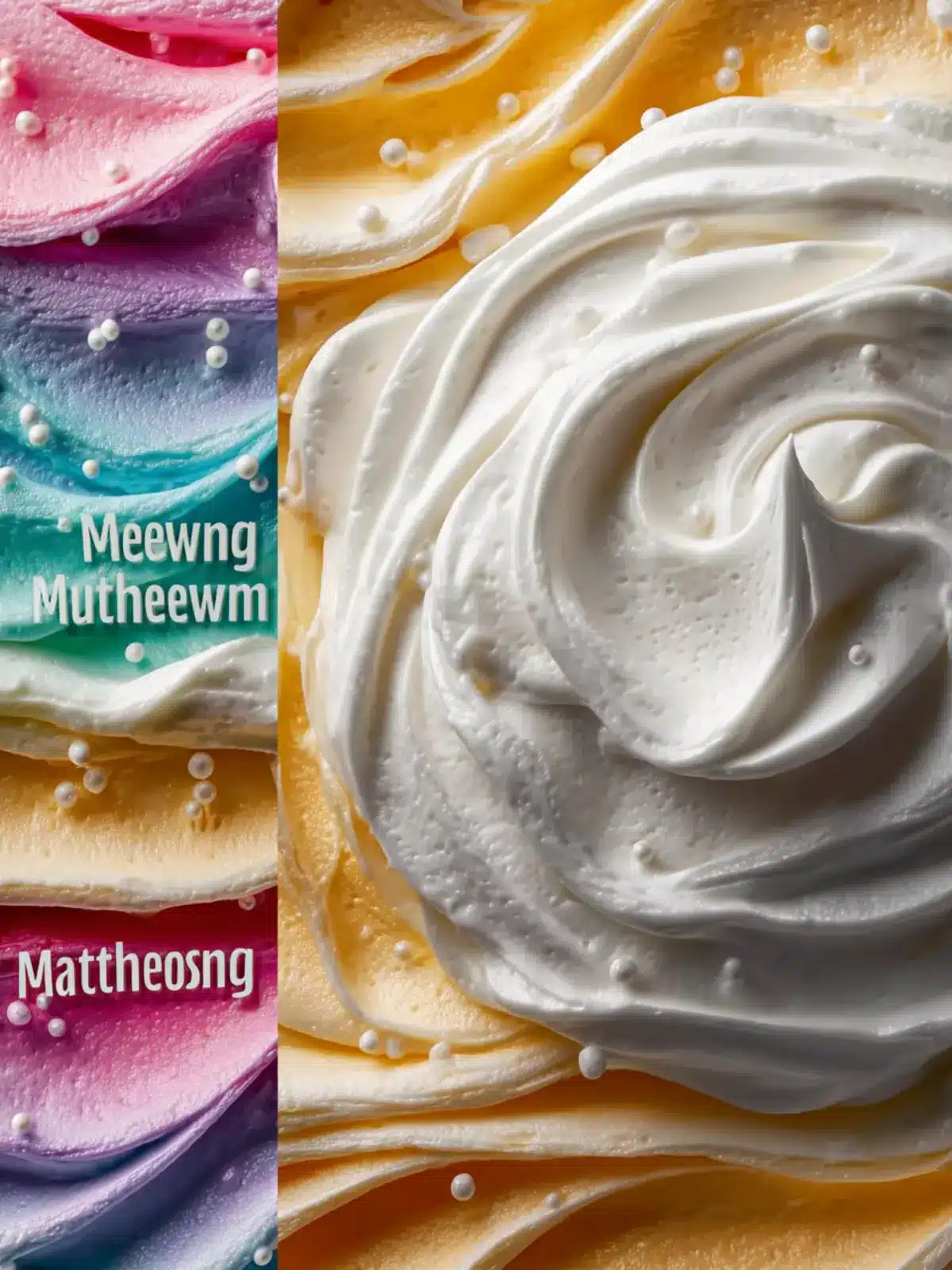 marshmallow buttercream frosting Second Image hru3ai