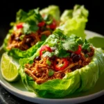Chicken Chili Taco Lettuce Wraps First Image