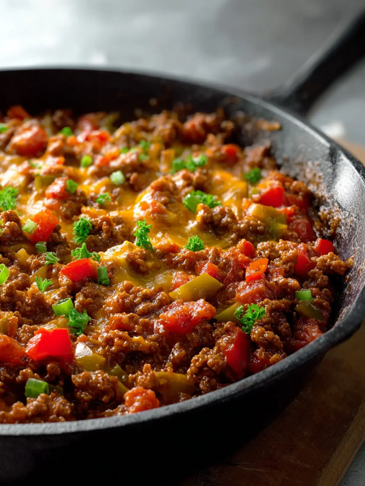 Sloppy Joe Beef Skillet First Image