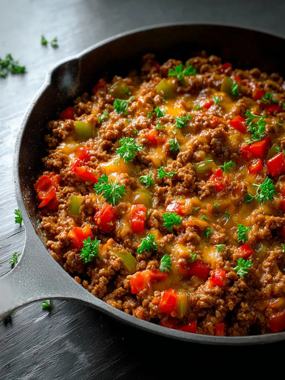 Sloppy Joe Beef Skillet Fourth Image r8pjwo