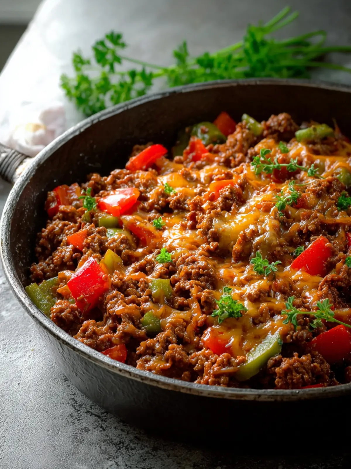 Sloppy Joe Beef Skillet Second Image iwkyvl