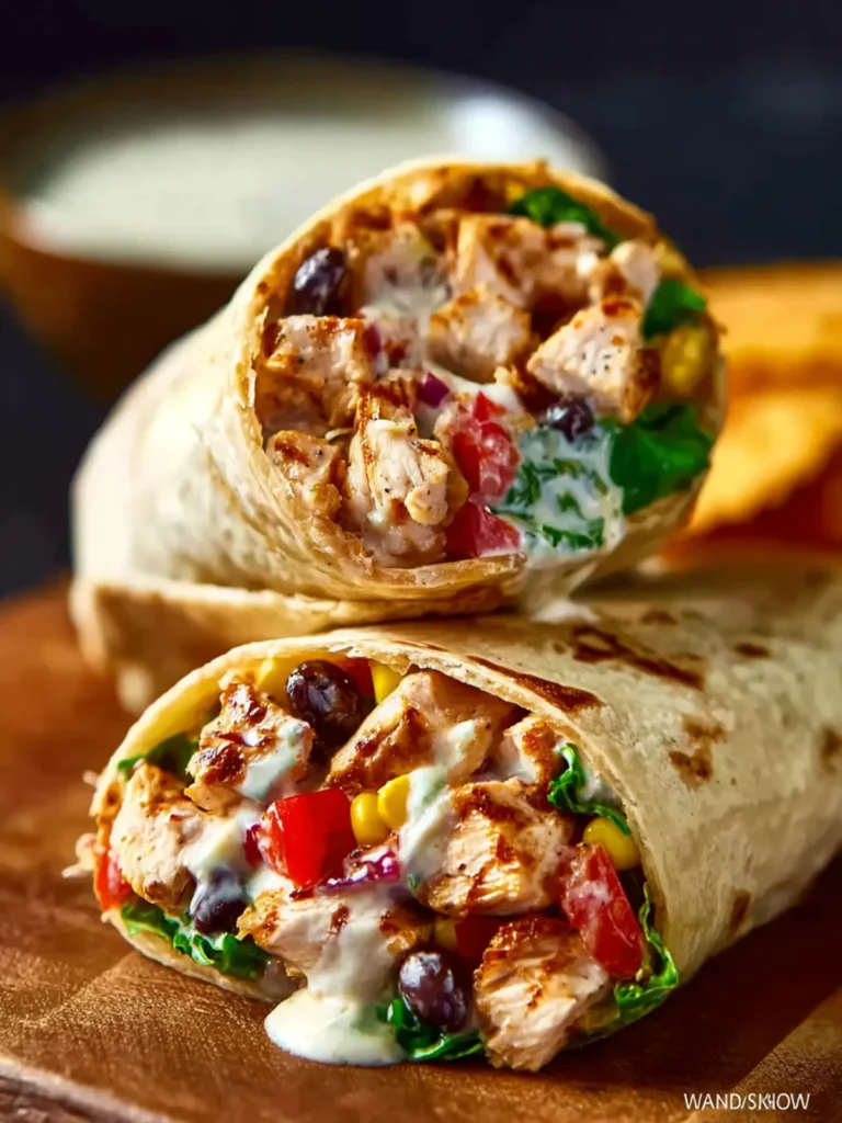 Southwest Chicken Wrap First Image