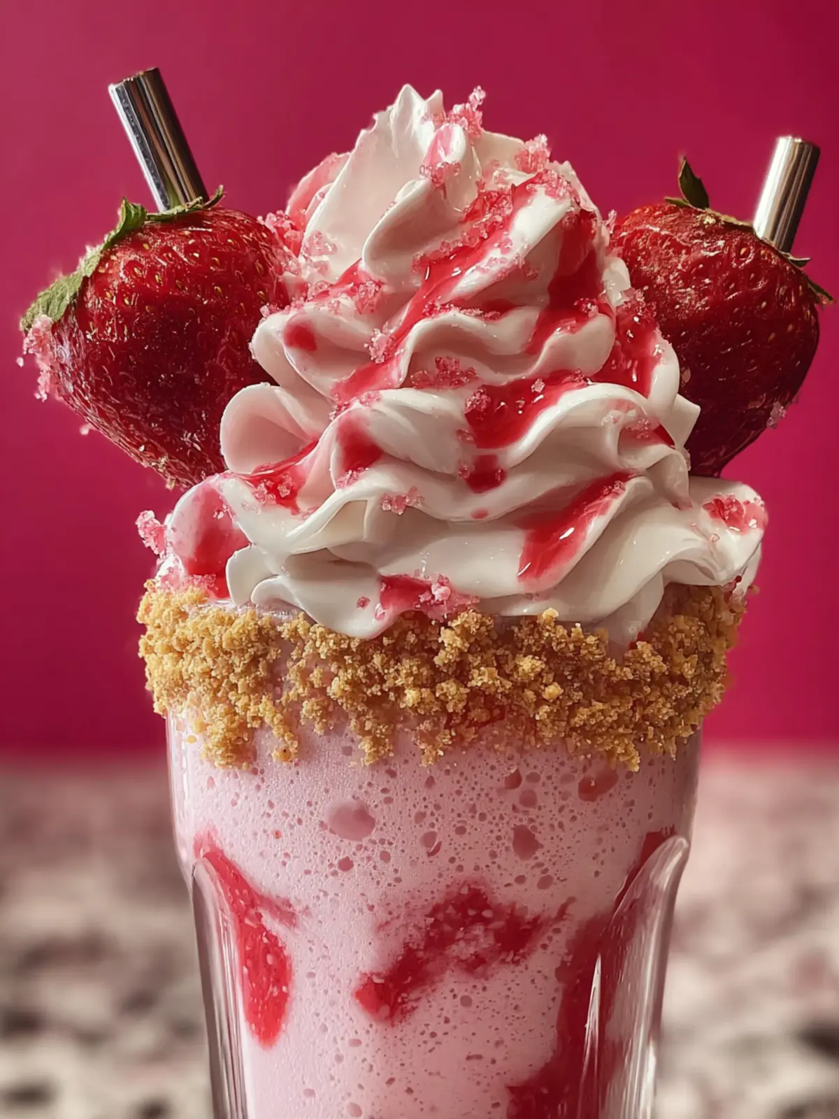 Strawberry Cheesecake Milkshakes Fourth Image oyqa9f