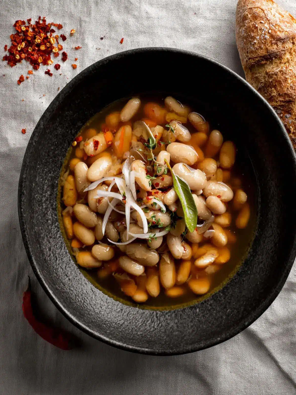 Brothy White Beans: The Best Cozy Comfort Food Recipe 8 brothy white beans Fourth Image smvdzr