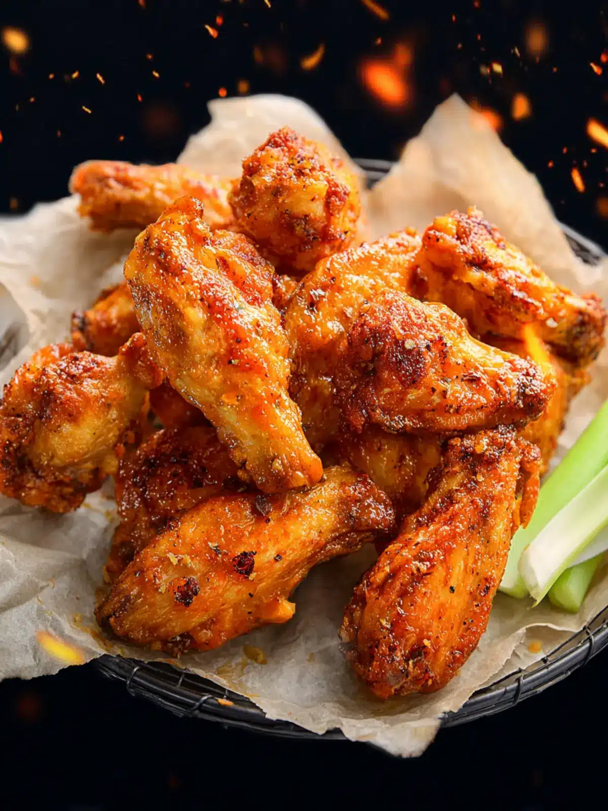 crispy baked chicken wings Second Image fjzbv0