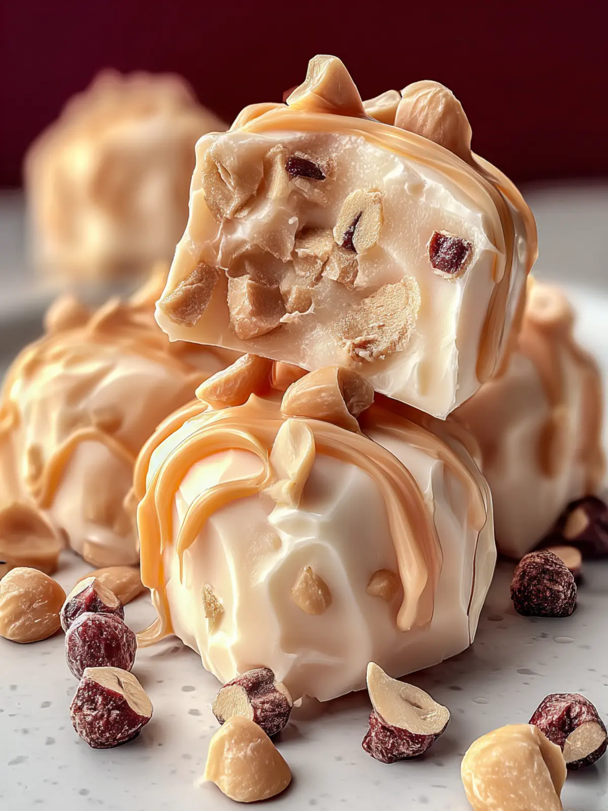 frozen peanut butter yogurt bites Third Image qznlkb