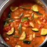 zucchini stew white beans First Image