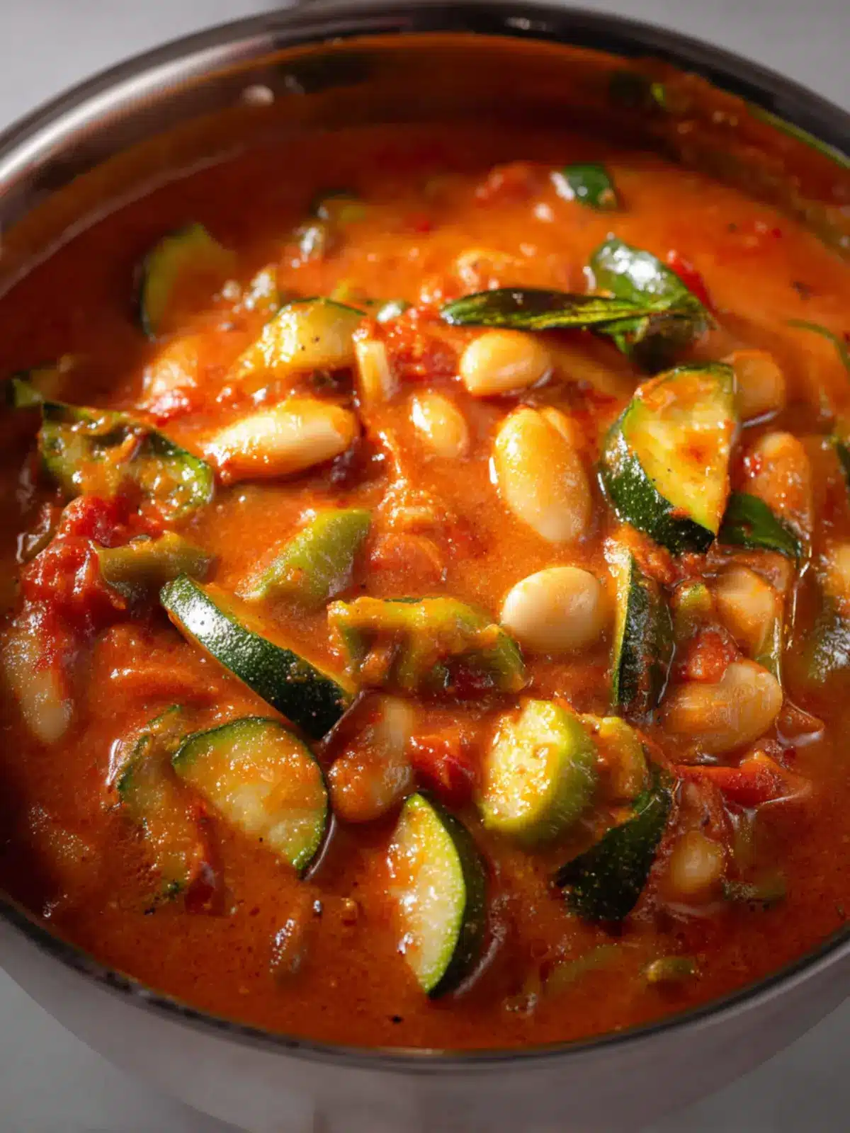 zucchini stew white beans Second Image wukpwr
